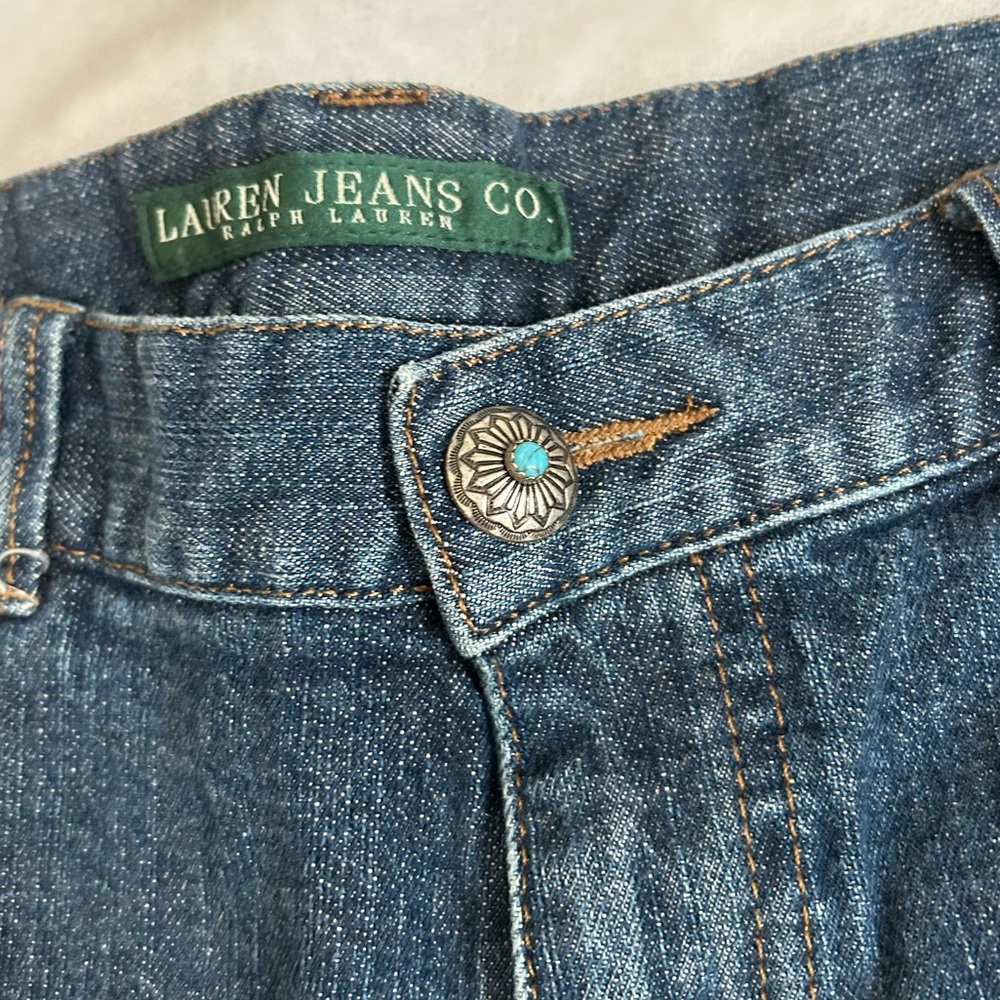 Lauren Jeans Co. Ralph Lauren Beaded Jeans - Picture 4 of 12